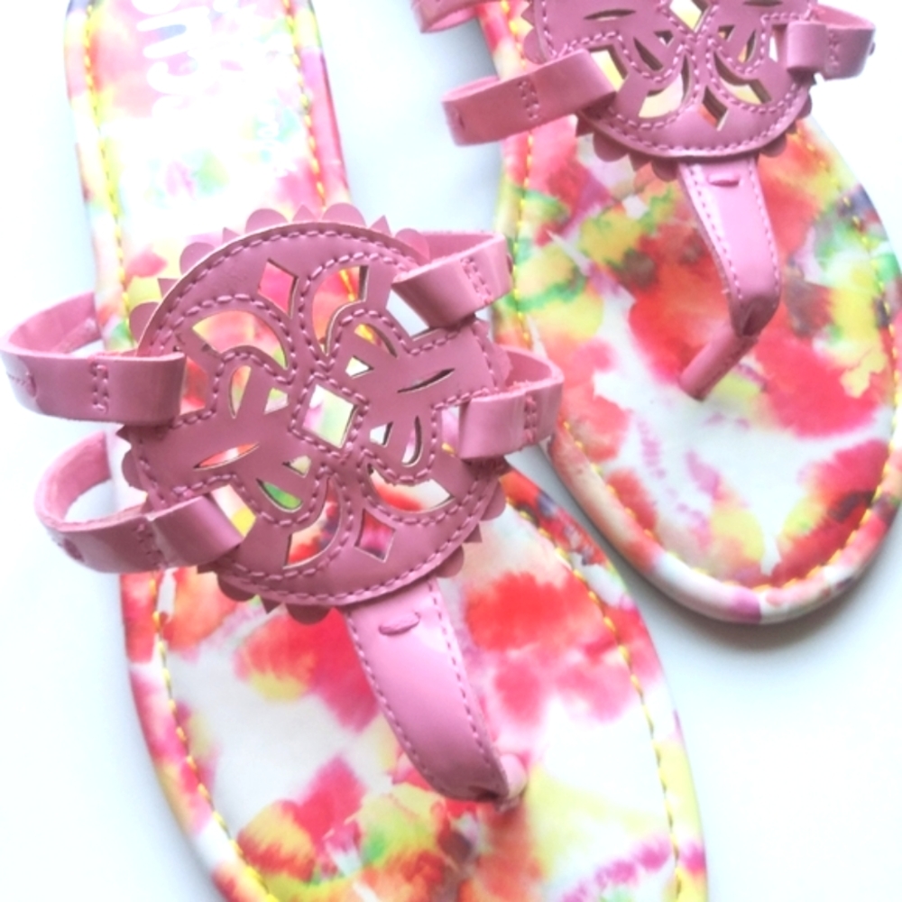 Pink Sam Edelman Flat Sandals NWOT